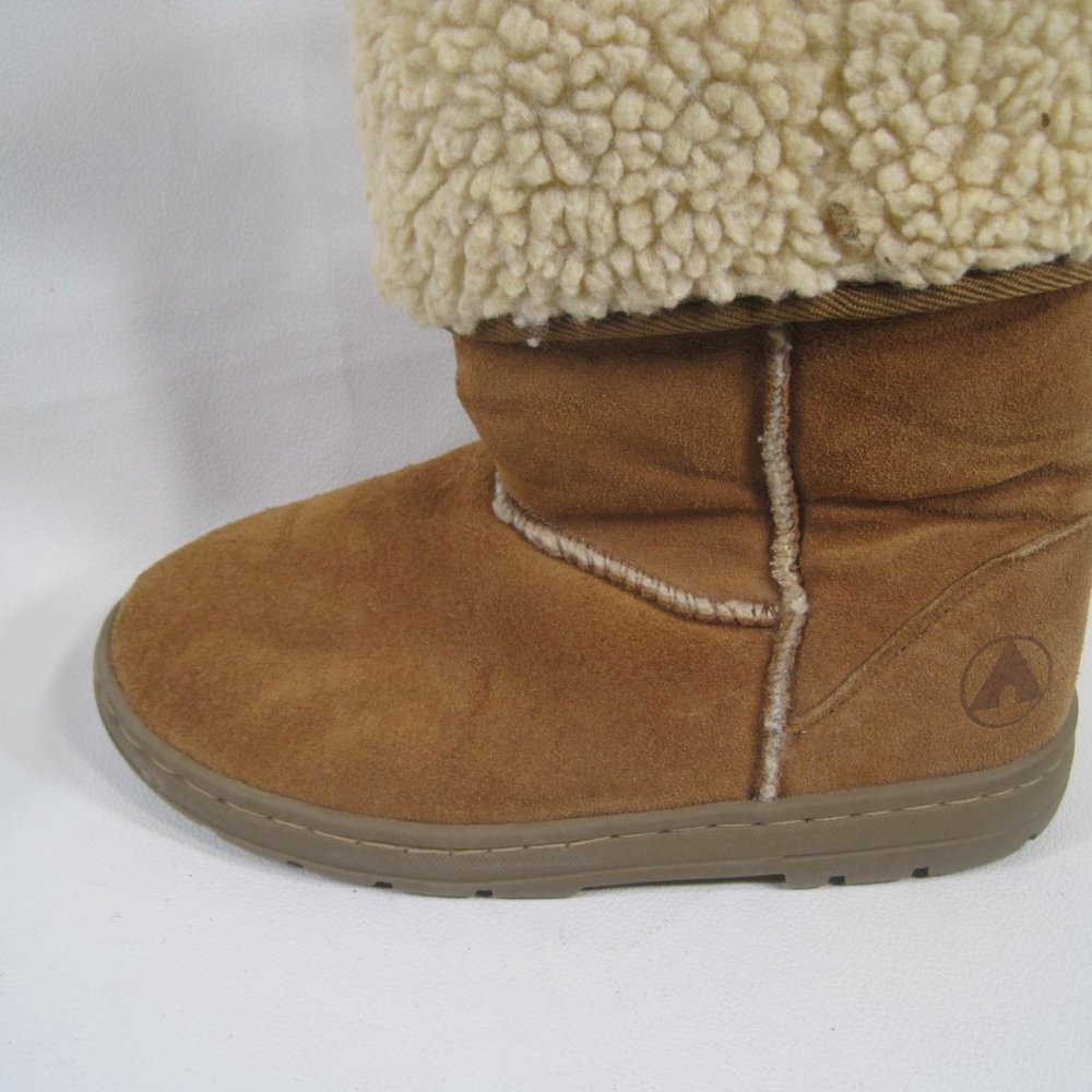 AIRWALK Brown Leather Upper Balance Womens BOOTS - Picture 9 of 11